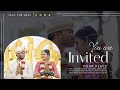Manojkumarsaipriya wedding cinematic  4k