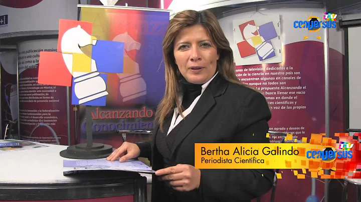 Bertha Alicia Galindo lee Conversus