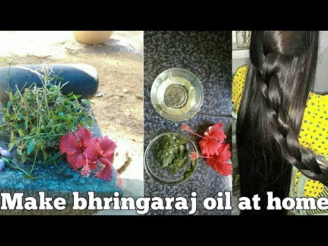 How To Make Bhringaraj Oil At Home