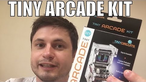 Tiny Arcade Kit - Smallest Space Game Ever!!! [DIY LEARNING]