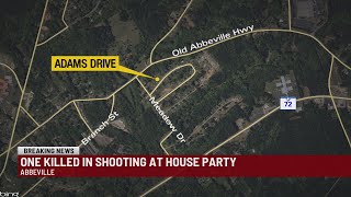 One person dead after shooting at Abbeville house party
