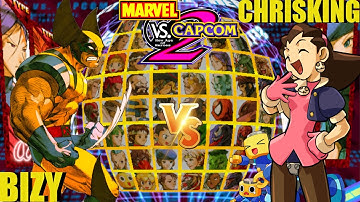 MvC2 Mvci Umvc3 CHRISKING vs BIZY pt 3
