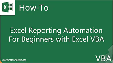 Learn Excel Reporting Automation For Beginners with Excel VBA (Code Included)