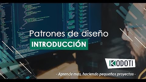 01. Patrones de diseño con TypeScript - Introducción