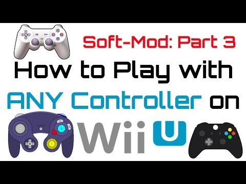 How to Soft-Mod WiiU - Pt 3 - Use ANY Controller to Play! (Ps4, Xbox, Logitech, Keyboard + Mouse)