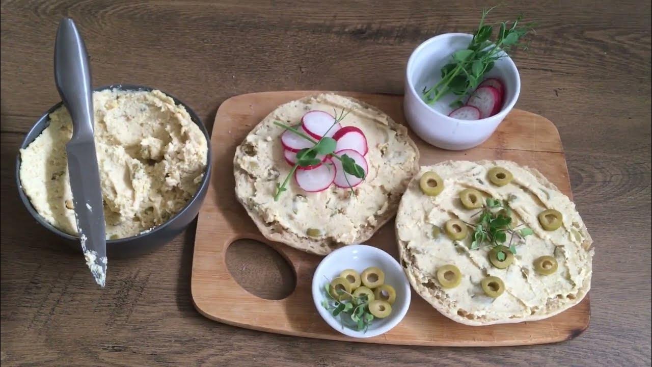 Making Rustic Soft Bread // Soy Bean Hummus Dip // Vegan Oil Free