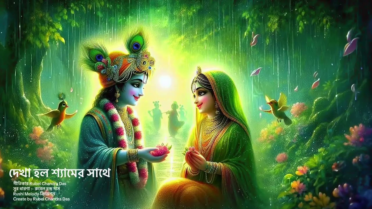 Dekha holo shyamer sathe create by Rubel Chandra Das 