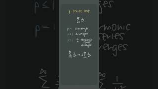 🤷🏻‍♀️🤷🏻‍♀️ Does the p-series converge or diverge?! #apcalculus #apcalc #unit10 #shorts