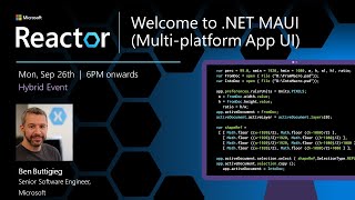 Welcome to .NET MAUI (Multi-platform App UI) - Reactor London