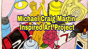 Michael Craig-Martin Inspired Project Advanced - theartproject (2018) chad brown