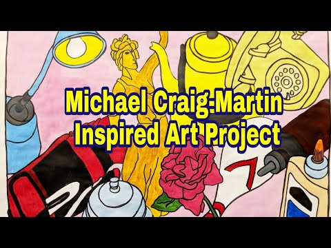 Michael Craig-Martin Inspired