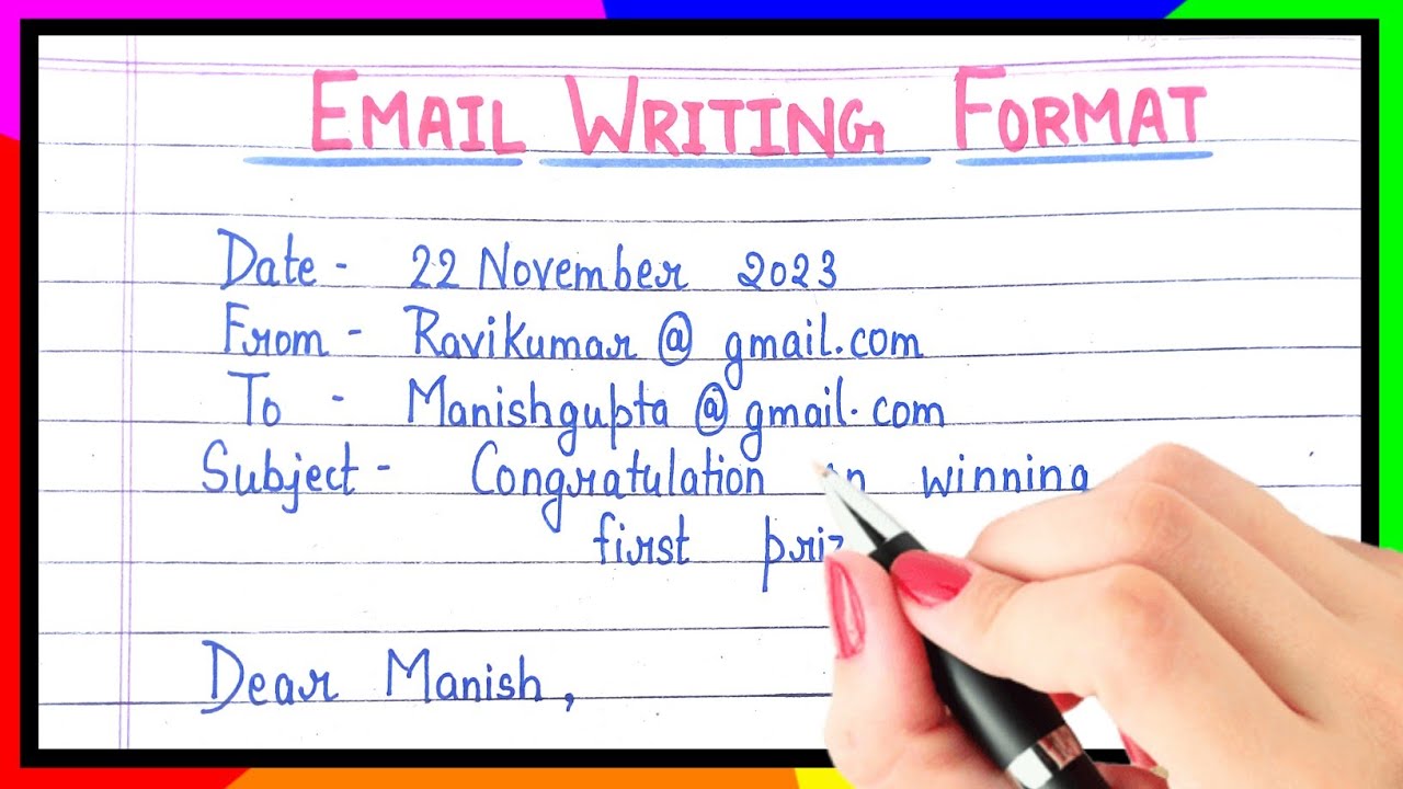 What Is Email Writing Format In English How To Email In English What Is Email Writing Format In English How To Email In English