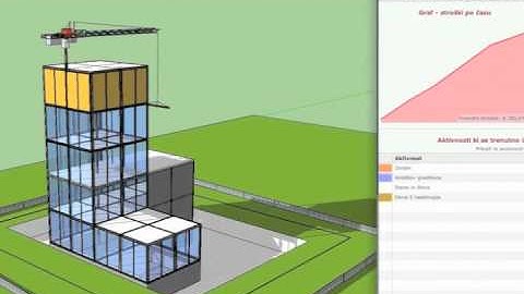 OnTime5D short promo - 4D and 5D simulation of building process
