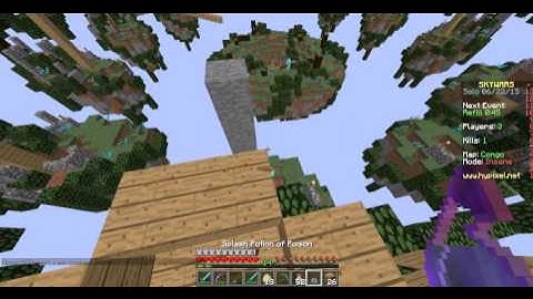 Hacker on Sky Wars!(Hypixel)