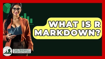 What Is R Markdown? - The Friendly Statistician