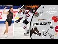 Figure Skating vs Ice Hockey | Who Will be Best at the Other Sport? | Sports Swap Challenge