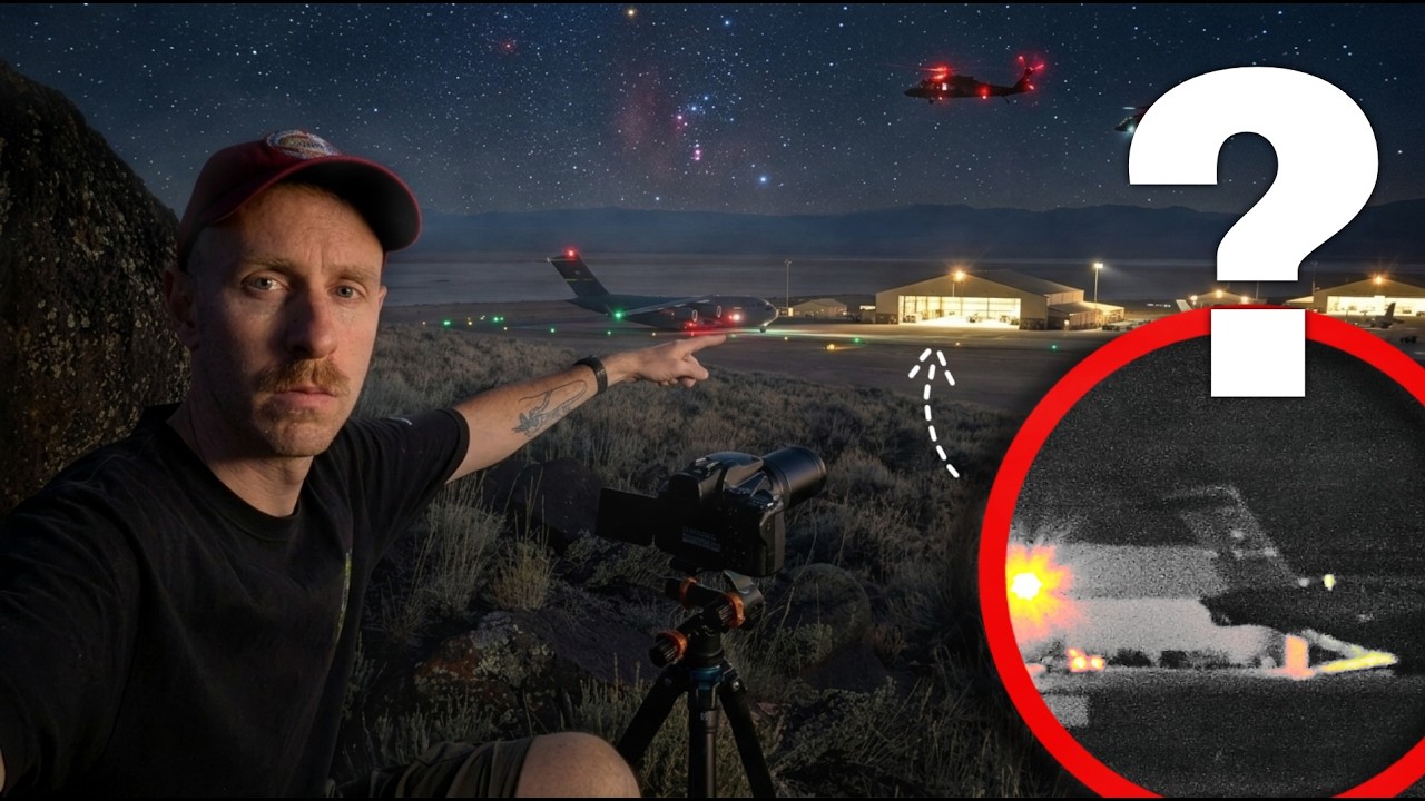 Clandestine Night Operations Captured at AREA 52 | Tonopah Test Range