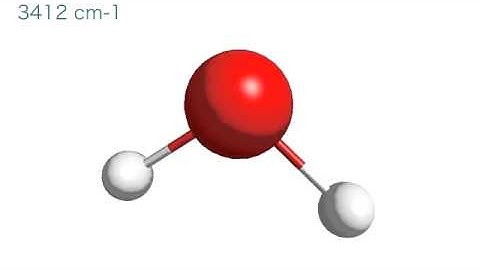 Vibration of a H2O molecule