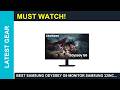 Best Samsung Odyssey G9 monitor SAMSUNG 32Inch Odyssey G50D Series QHD Fast IPS