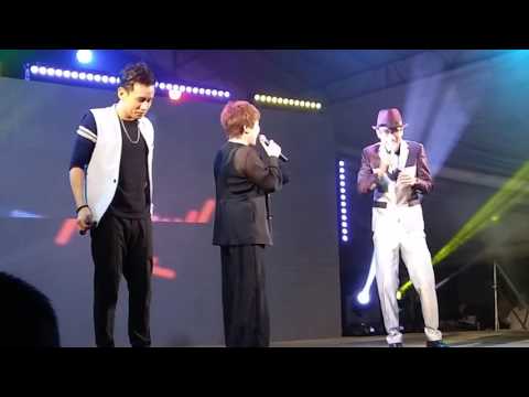 朱莉莉 sang a Chinese song. Ft. 王雷and 承泽