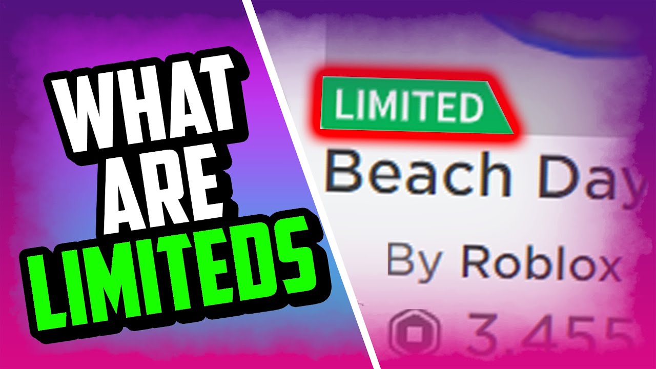 Roblox What Is Limited U Limited Vs Limited U Explained Youtube