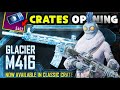 😍Finally m416 glacier in classic crate is here‼️|| 500 CRATE OPENING ||