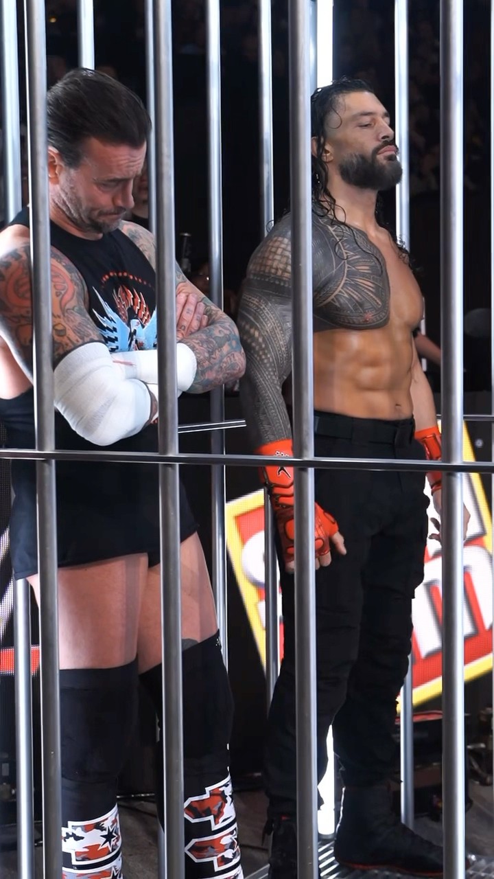 CM Punk was tired of waiting… ? #SurvivorSeries