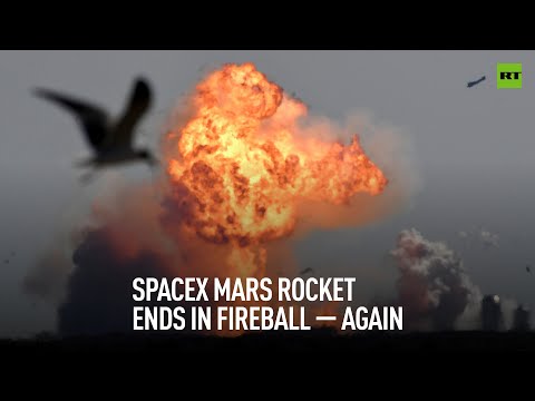 SpaceX mars rocket ends in fireball. Again.