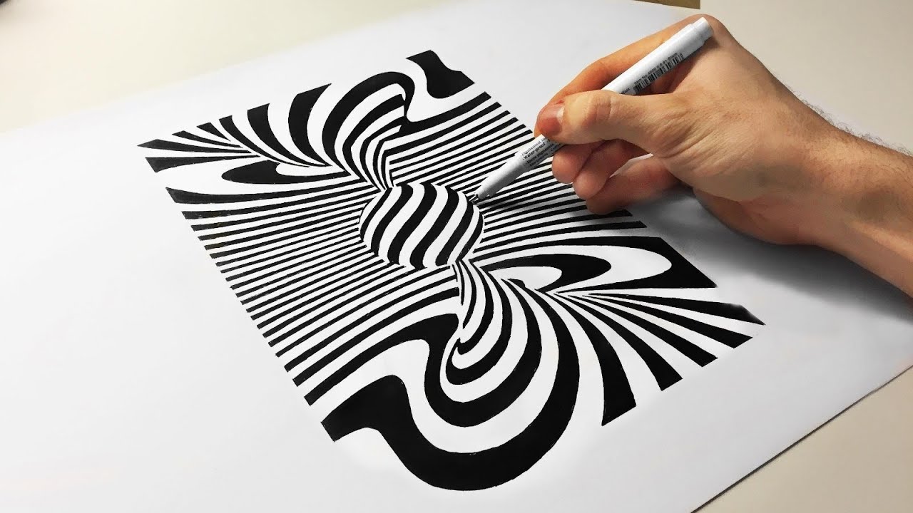 Cool Optical Illusion Pictures To Draw