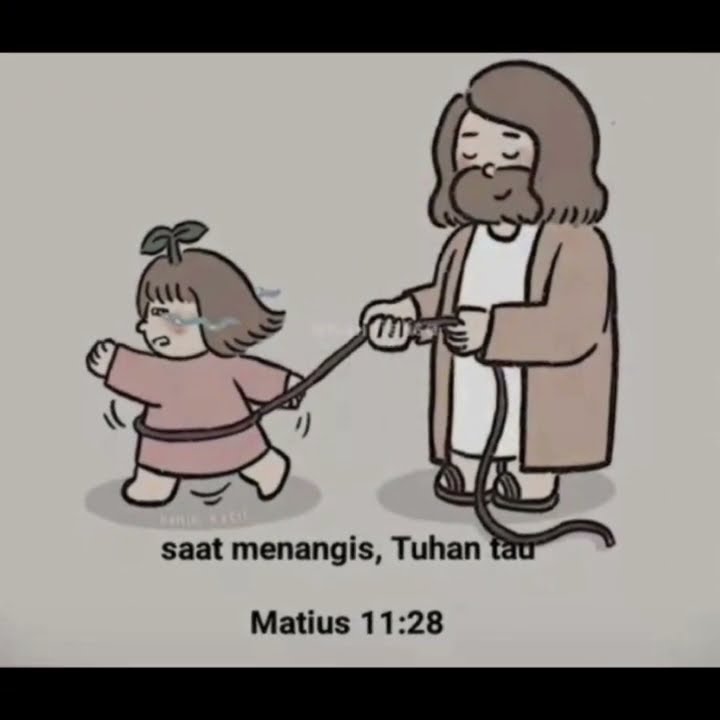 Story wa lirik lagu rohani Tuhan tahu