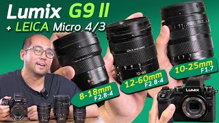 ตัวอย่างใช้กล้อง Pana EP.7 วีดีโอภาพนิ่ง Lumix G9 II + เลนส์ Leica 42.5mm , 10-25mm, 12-60mm, 8-18mm