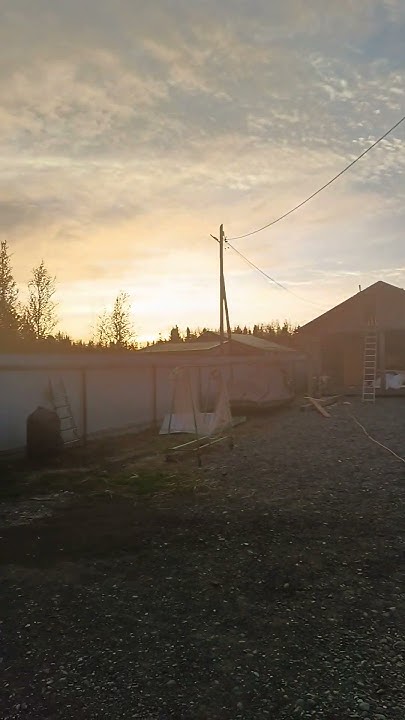 Ночь в Туруханске#природа - YouTube