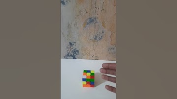 Smoothest Rubiks cube transition #rubikscube #cubing