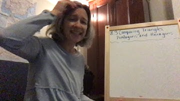 8 3 Comparing Triangles, Pentagons, and Hexagons