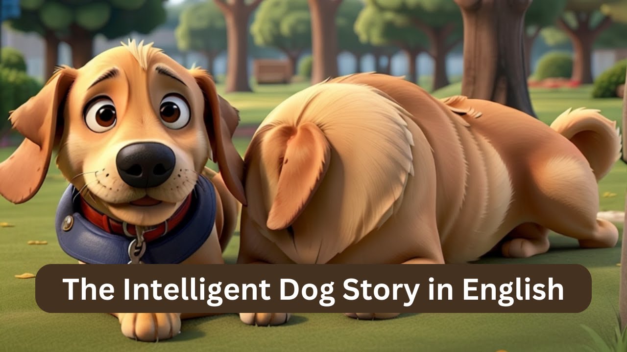 The Intelligent Dog Story in English | Moral stories for Kids || #Happy ...