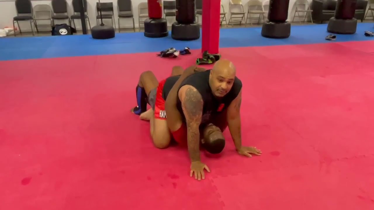 submission wrestling for ground and pound and snapping joints. - YouTube