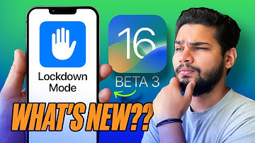 iOS 16 Beta 3 Features: Lockdown Mode, Lockscreen Updates & More 💯