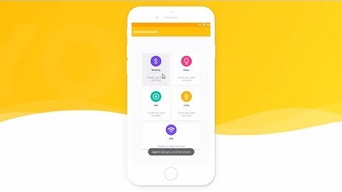 Material Home Page Design Dashboard in android studio