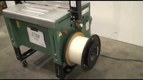 Signode LB2300 SF Strapping Machine Video