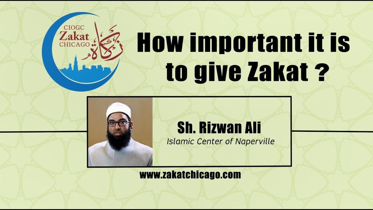 Sh Rizwan How important it is to give Zakah by Sh Rizwan - YouTube