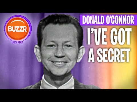 I've Got A Secret - 1961 Donald O'Connor is HORSING AROUND!