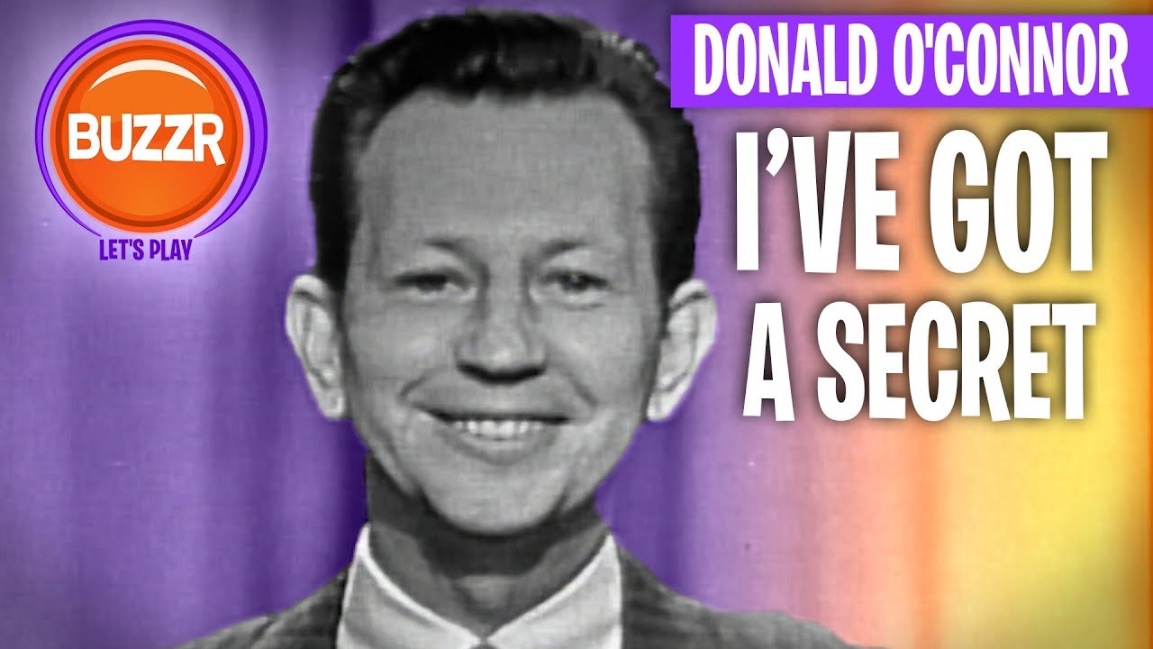 I've Got A Secret - 1961 Donald O'Connor is HORSING AROUND!