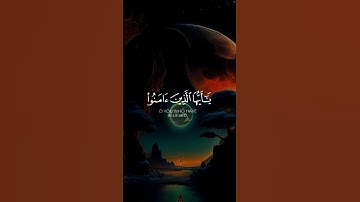 أجمل تلاوة لأيات من القرآن الكريم تأخذك الى عالم آخر بصوت الشيخ ماهر المعيقلي  تأسر القلوب