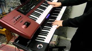 Samael - Born Under Saturn keyboard cover