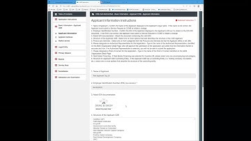 CDE Certification Application Walk Through