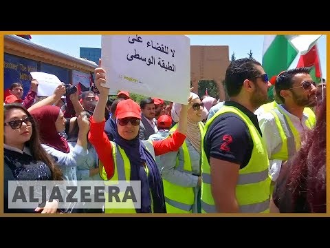 ?? Jordan unions launch nationwide strike over income tax plan | Al Jazeera English