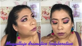 Maquillaje dramatico primavera /Vérano 2017 - Colaborativo