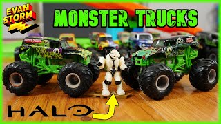 Halo Mega Construx VS Monster Trucks
