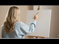 WOW! Golden Reflection Winter Painting You Must Try ❄️🎨 Step by Step Painting for Beginners 