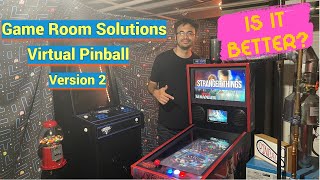 Game Room Solutions Mini 27 inch Virtual Pinball Machine 4K Version 2 Review - Is It Now Good?